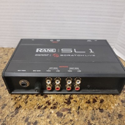 Rane Scratch LIVE 1 SL1 Digital DJ System Audio Interface Serato