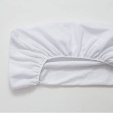 AFG Velboa Fabric Cover for Contoured Changing Pad, White