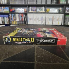 Ninja Gaiden II: The Dark Sword of Chaos (Nintendo NES 1990) Box Cart Manual CIB