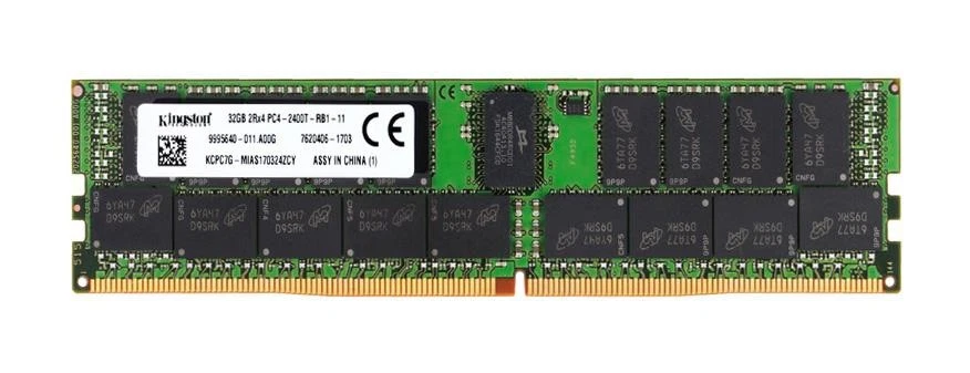 RAM Kingston 32GB 2Rx4 PC4-19200 DDR4 RDIMM 2400MHz 9995640-011.A00G - Image 2 of 2