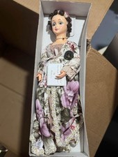 Brinns Porcelain Doll American Tradition First Lady Gown Series Elizabeth Monroe