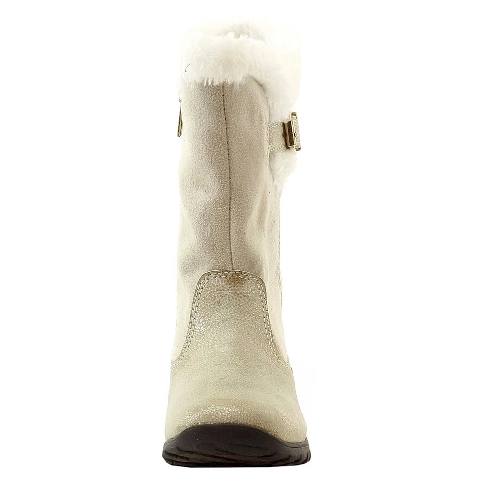 Nine West 学步儿童女孩 Deena 时尚冬季靴鞋 — 第 2/4 张图片