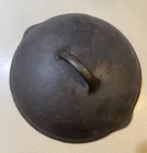 Unmarked Wagner Ware Cast Iron High Dome Deep Skillet Chicken Fryer Lid Cover