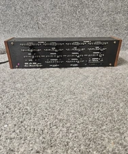 SAE 180 Parametric Equalizer w/Wooden Side Panels - TESTED