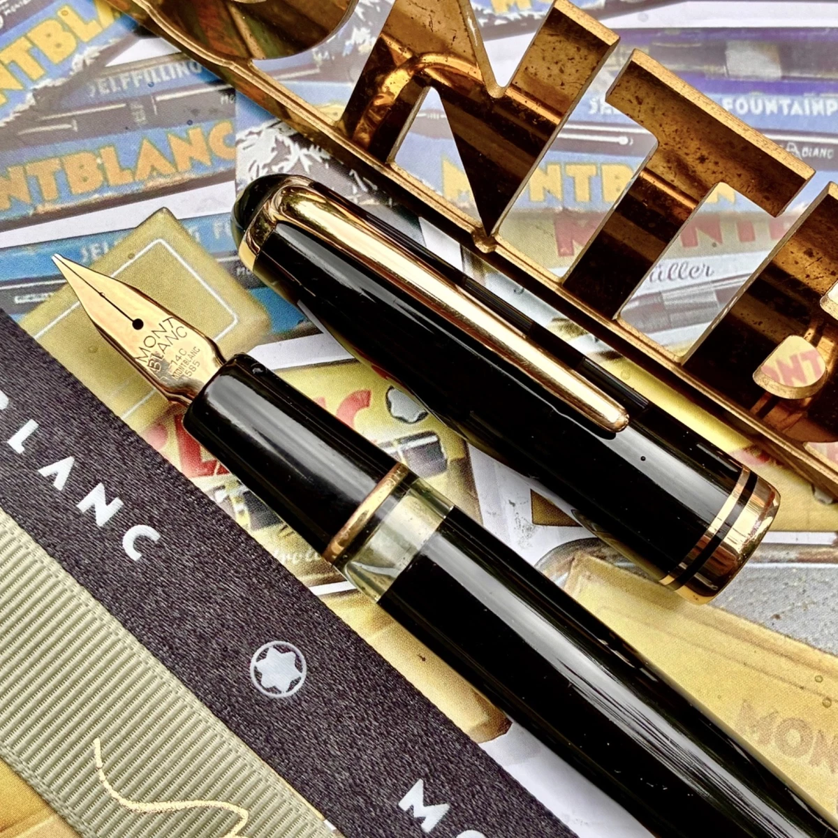 Gold, 14K Nib Collectible Montblanc Fountain Pens for sale | eBay