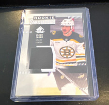 Upper Deck SP Game Used 2022-23 Jakub Lauko Bruins #RS-JL RC Mem Insert