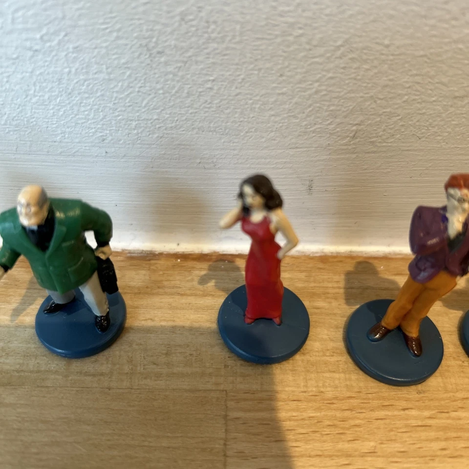 Cluedo 2003 Spare Replacement figures set of 6 detailed painted - Image 4 of 4