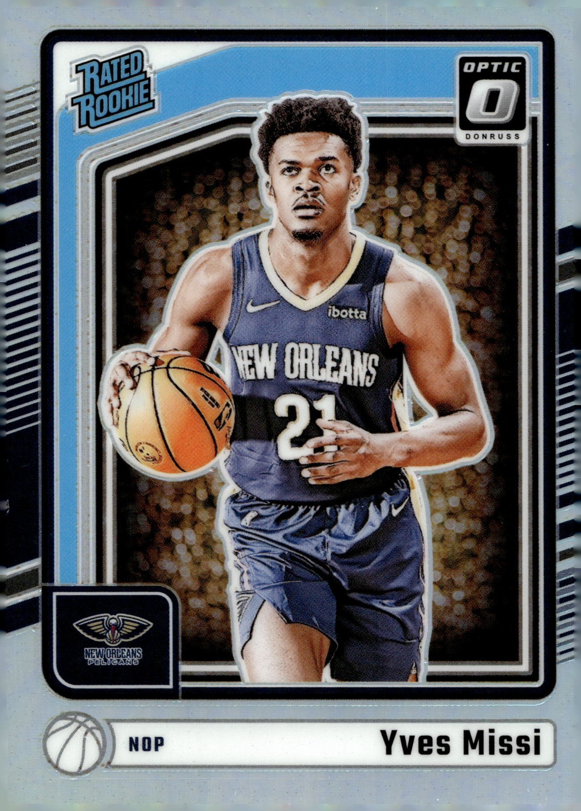 2024-25 Donruss Optic Holo Rated Rookie #265 Yves Missi