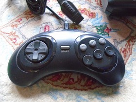 Sega Genesis Console Model 1, Spider-Man game, 6-button controller TESTED!
