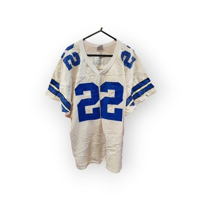 Wilson Dallas Cowboys NFL Trikot, #22 E.Smith, weiß, Größe XL