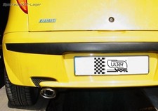Ulter Sportauspuff Fiat PUNTO 2 07/99-06 95x65mm oval eingerollt