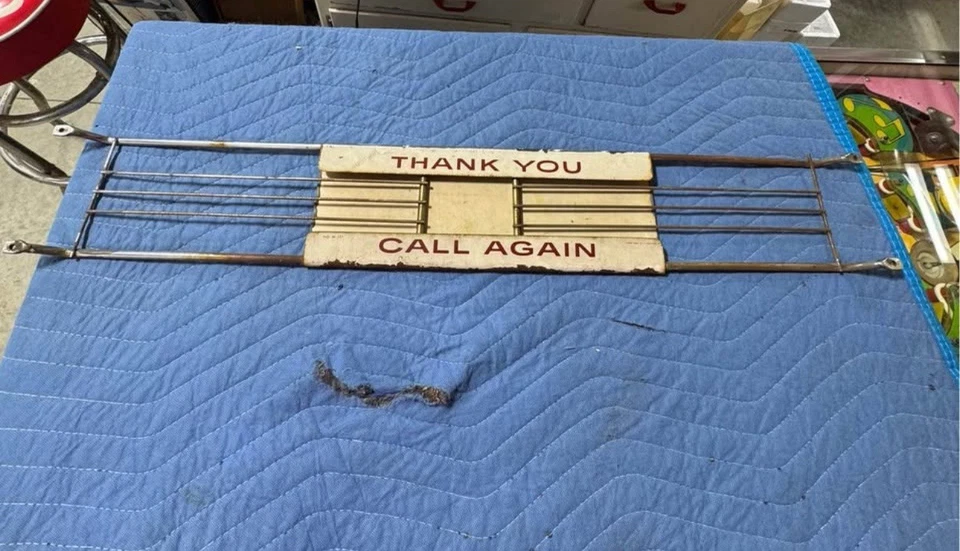 Empuje de puerta de cerveza de raíz de albañil vintage Foto 2 de 4