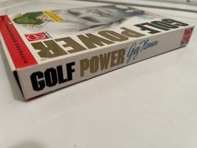 NES Greg Norman GOLF POWER Gem Complete CIB Box Game Nintendo