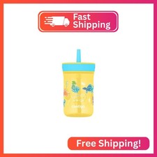 Contigo Kids Leighton Straw Tumbler with Spill-Proof Leak-Proof Lid 14oz Pineap