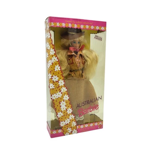 Vtg Australian Barbie Dolls of the World Collection Special Edition New In Box