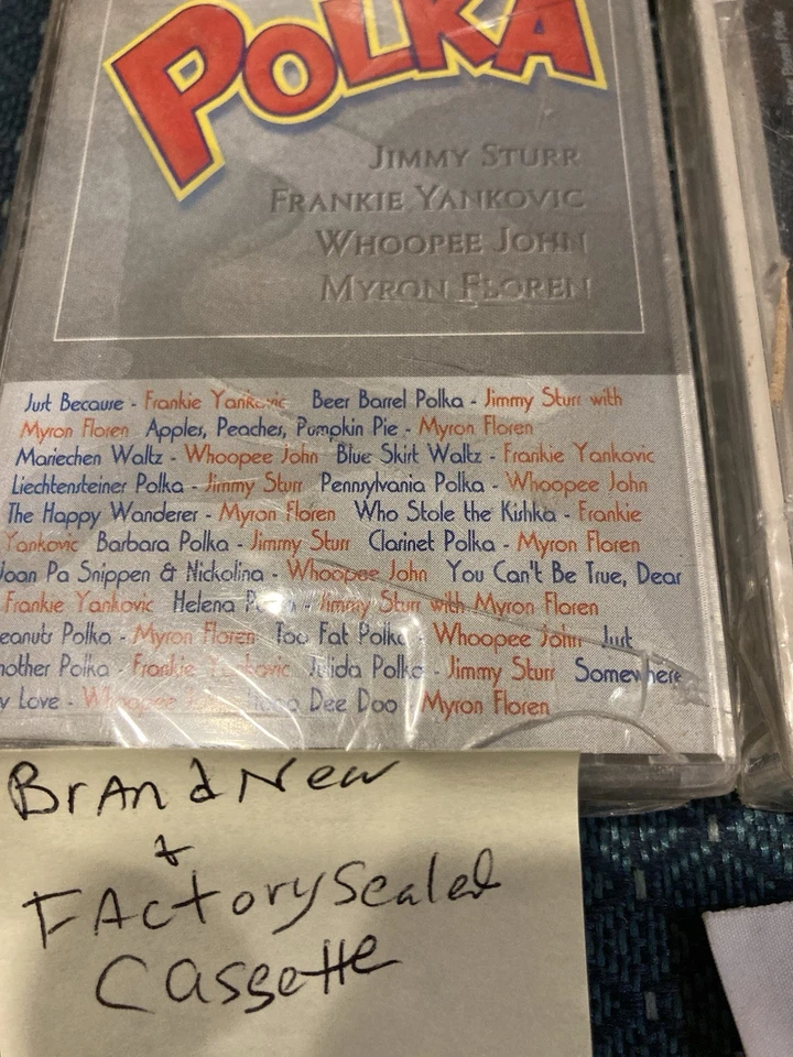 The Legends of Polka city - Cassette - NEW - SEALED - YANKOVIC, STURR - Image 2 of 2