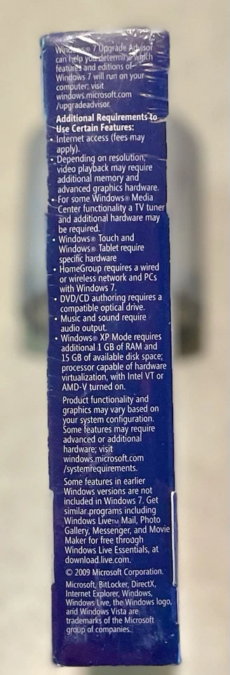 Windows 7 Professional Upgrade FQC-00130 DVD 32 & 64 Bit Discs - Image 4 of 4