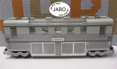 ( C 12 ) Lego Santa Fe Waggon Eigenbau / MOC  Eisenbahn TRAIN für RC 9V 12V