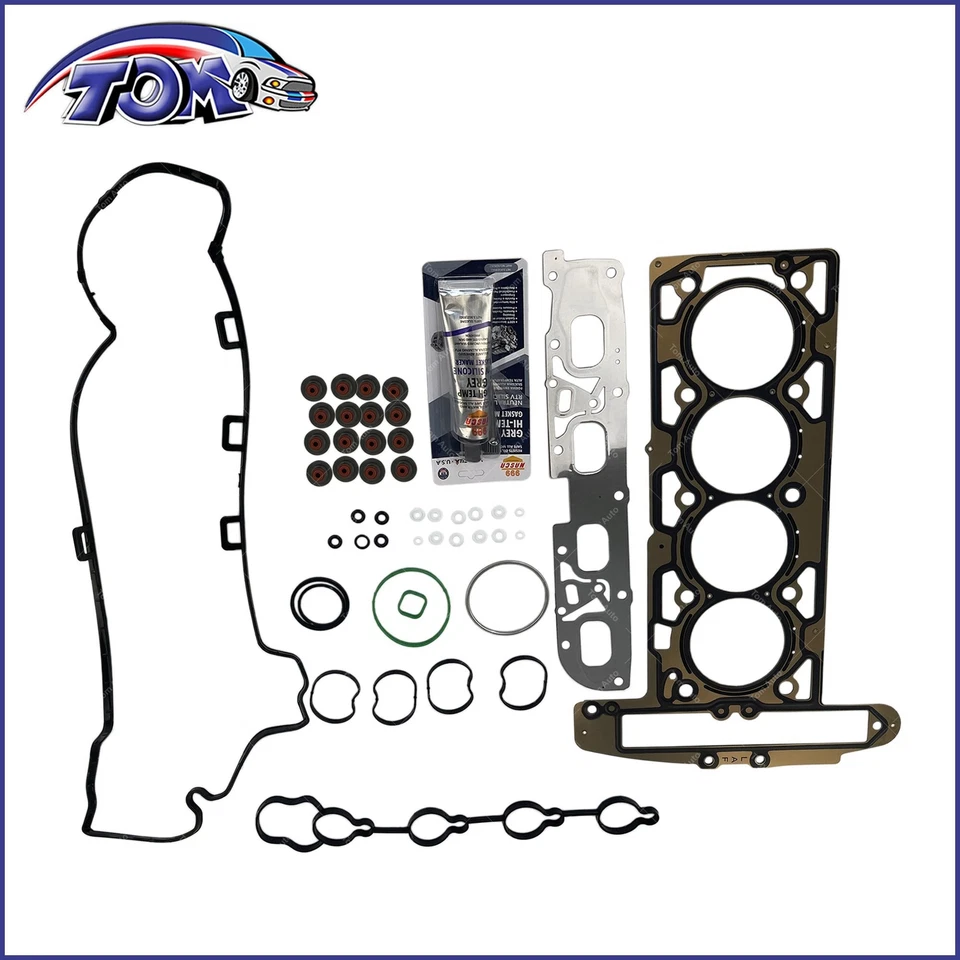 Conjunto completo de junta para Buick LaCrosse Verano Chevrolet Malibu Equinox Orlando 2.4L  - Imagem 3 de 4