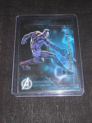 Marvel MCU Avengers Age of Ultron Database Insert Trading Card Ulysses Klaue