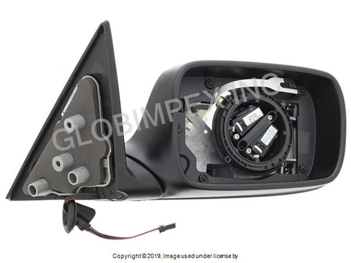 BMW (2003-2006) Door Mirror without Glass - Heated with Memory RIGHT PASS. SIDE
