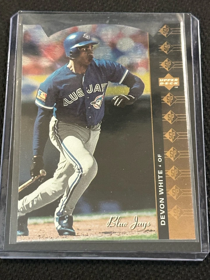 1994 Upper Deck SP Devon White Die-Cut  - Image 3 of 3
