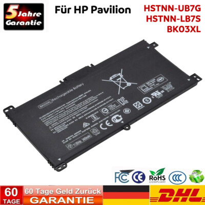 OEM BK03XL Akku for HP Pavilion X360 14-BA000 14M-BA000 916811-855 HSTNN-LB7S