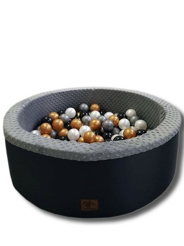 Bällebad Ballpool Kugelbad Kinder Bällchenpool 200 Bällen Minky  | NEUE FARBEN  - Bild 4 von 17