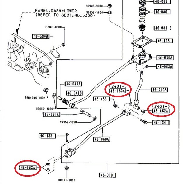 Manual Shifter Bushings Fits Ford Escort 1991 2003 GT ZX2 Aspire 1994
