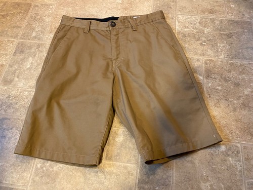 Volcum Herren Messing/braun Bermuda Shorts 31 ~ Länge von 10,5" - Bild 1 von 9