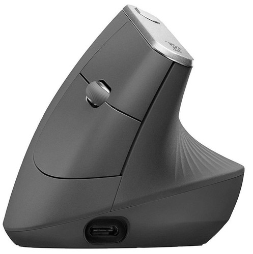 MOUSE, MX VERTICAL ERGO W/LESS/BT - LOGITECH 910-005448 - Picture 3 of 4