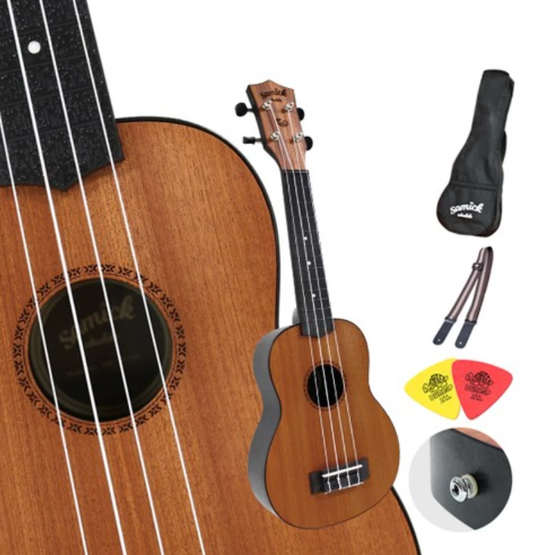 Samick Soprano Ukulele for Beginners SMU-50NM | Korea Instrument - Image 3 of 4