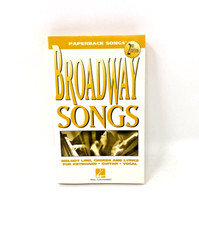 Broadway Songs 2nd Edition Sheet Music Paperback Songs Book