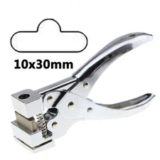 T Shape Hole Punch Butterfly Shape Hanging Holes Punches Manual PVC Card Punch