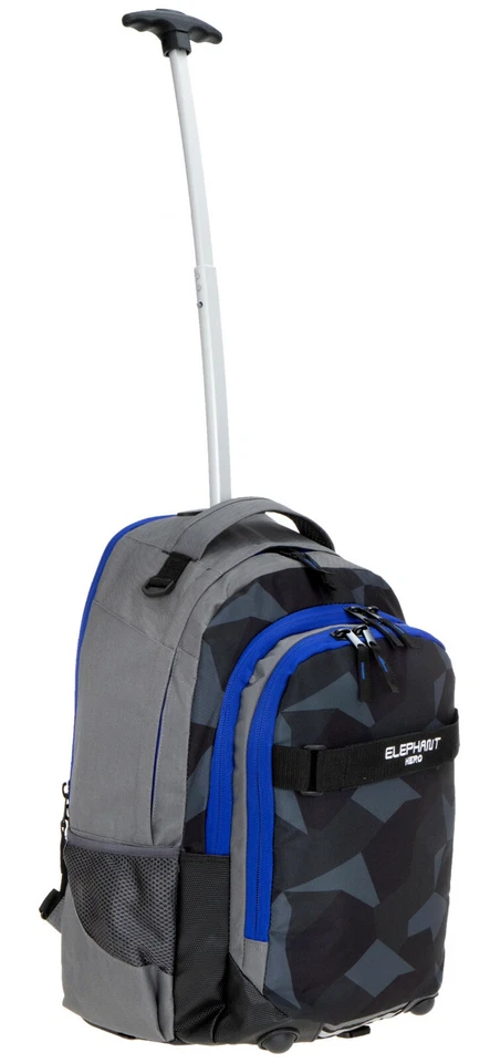 2T Set Trolley Elephant Hero Signature Schultrolley + Tasche 12771 Cyber Camo BL - Bild 2 von 4