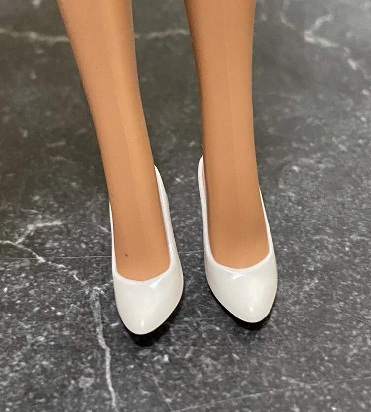 Classic clearance white pumps