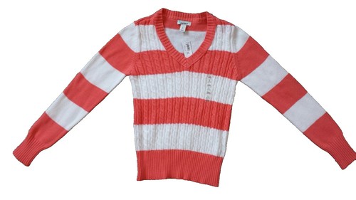 Used ALLEN JOLLY 80s 90s Wool Old Long sleeve sweater XL White