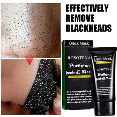 Black Charcoal Peel-Off-Gesichtsmaske Gesichtsreiniger Entfernt Mitesser 5 ㅇ