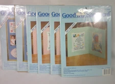 6x DMC Good Shepherd Counted Cross Stitch Photo Album Collection Grandchildren