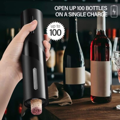 Electric Red Wine Openers Automatic Corkscrew Wine Openers for Red Wine Foil Cut