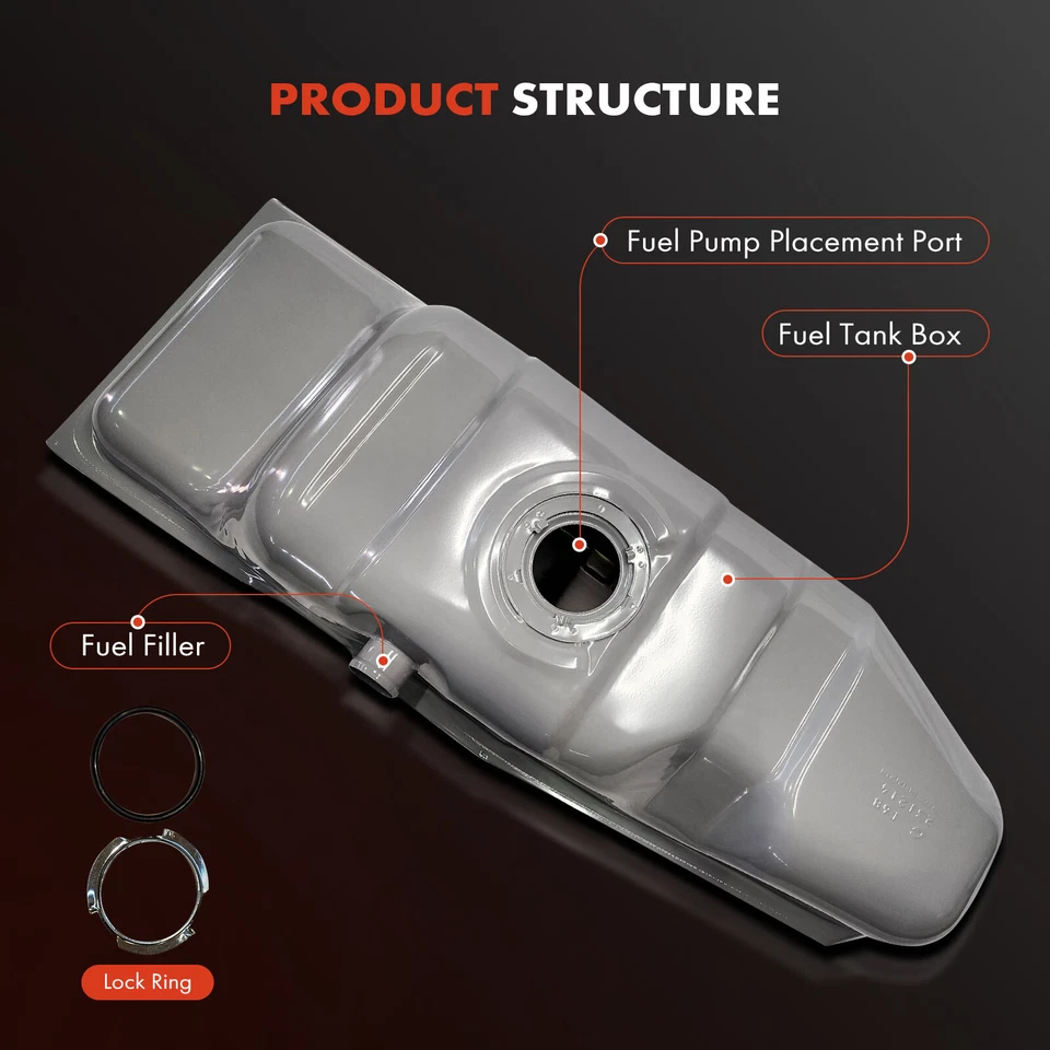 Tanque de combustible de 20 galones para Chevrolet S10 1985-1995 GMC S15 1985-1990 Syclone 1991 Foto 2 de 4