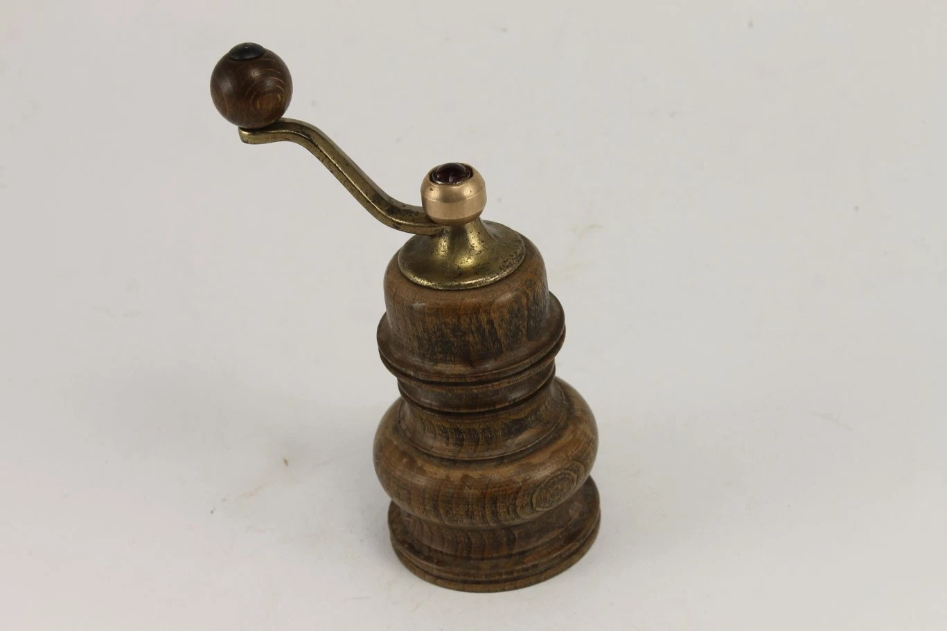 RARE German ZASSENHAUS Wooden Hand Crank Spice Grinder 1960's