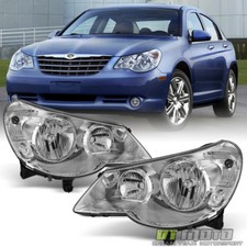 2007-2010 Chrysler Sebring 4Dr Sedan Headligh...
