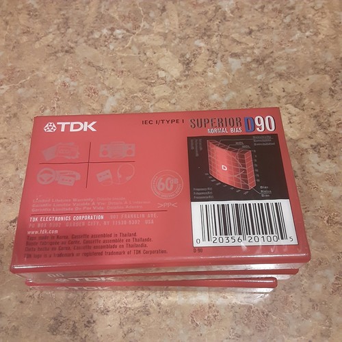 TDK Superior D90 Normal Bias Everyday Use x3 - Picture 4 of 4
