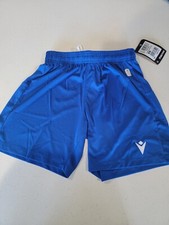 Kids Blue Football Skara Shorts XS NEW
