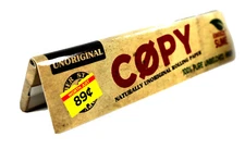 6 Packs Copy Brand Unoriginal Cigarette Rolling Papers King Size by Raw Gag Gift