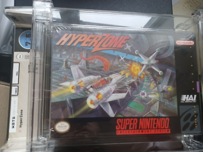 HyperZone (Super Nintendo) SNES WATA 7.5 - A - Sealed