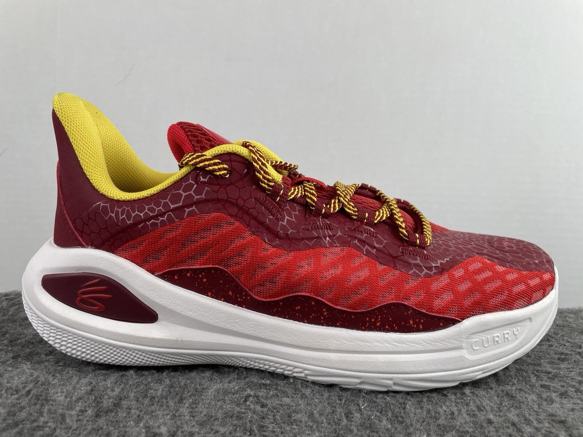 Under Armour Curry 11 x Bruce Lee Fire Red Yellow White 3027577