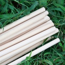 33" Archery Hunting Wooden Arrows Shaft Diameter 8mm White Wood Handmade DIY