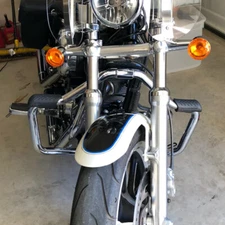 Chrome Engine Guard Highway Crash Bar For 2004-2023 Harley Sportster 883 1200 XL